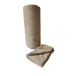 Mikrofibra bezszfowa ROLKA - brązowy, folia termo, 1 szt.